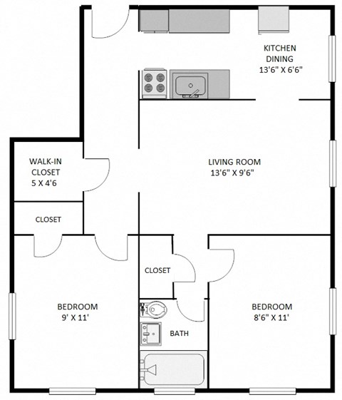 1269 Logan Studio-2 Beds Apartment for Rent - Photo Gallery 23